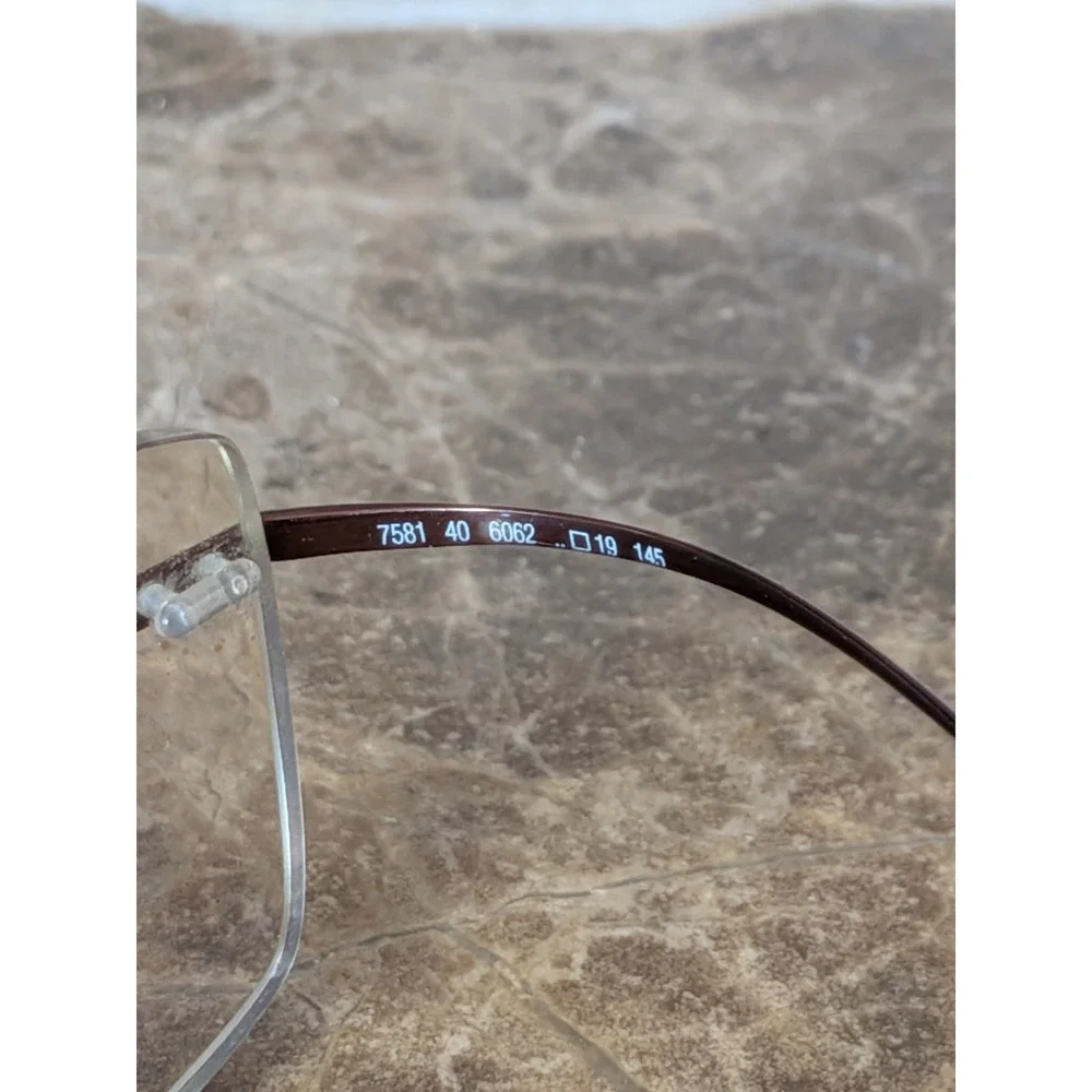 Silhouette Eyeglasses, Frames Only, 7581 40 6062, ..-..-145, Titanium, Austria